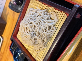 下山メシ 蕎麦